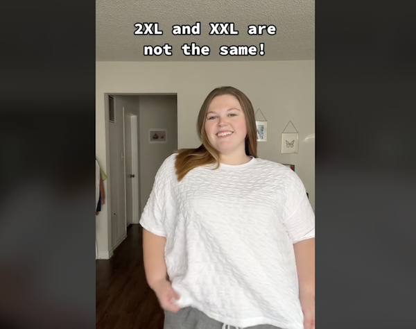Makayla Smith in a TikTok video